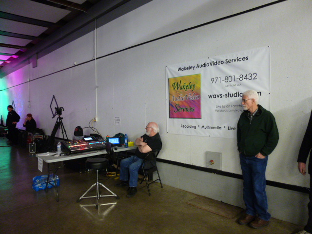 Wakeley AudioVideo Services live sound setup at event